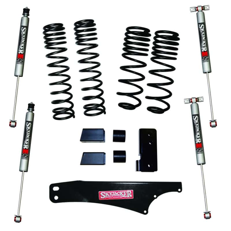 Skyjacker — Skyjacker 2007-2018 Jeep Wrangler JK 4 Door 4WD Long Travel 2in-2.5in Lift Kit w/M95 Monotube Shocks
skyJK25BPMLT
Lift Kit - view 1