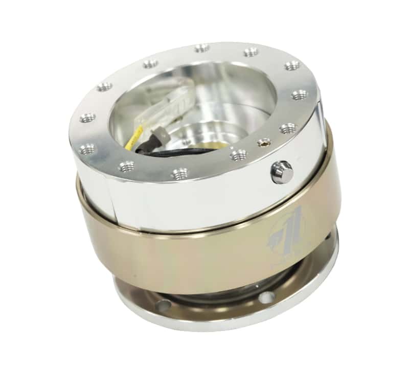 NRG — NRG Quick Release Gen 1.5 - Silver Body / Titanium Chrome Ring - view 1
