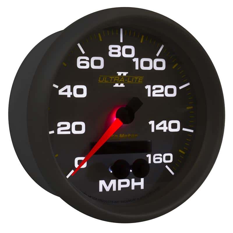 AutoMeter — Autometer Ultra-Lite II 5in 0-140MPH In-Dash Electronic GPS Programmable Speedometer
5" SPEEDO, 160 MPH, - view 7