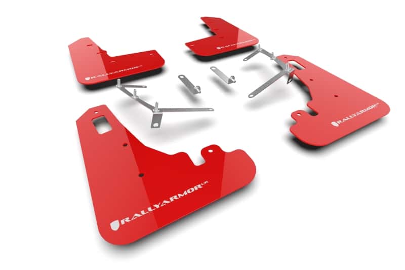 Rally Armor — Rally Armor 22-26 Subaru BRZ / Toyota GR86 Red UR Mud Flap w/White Logo
Mud Flap - view 1