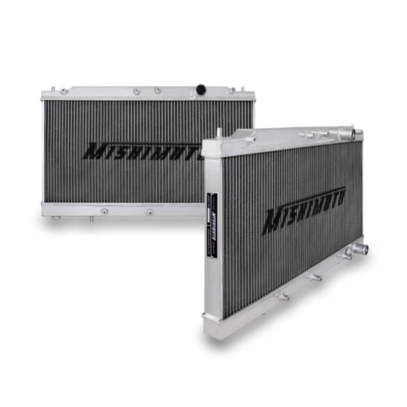 Mishimoto — Mishimoto 90-94 Mitsubishi Eclipse Manual X-LINE (Thicker Core) Aluminum Radiator - view 2