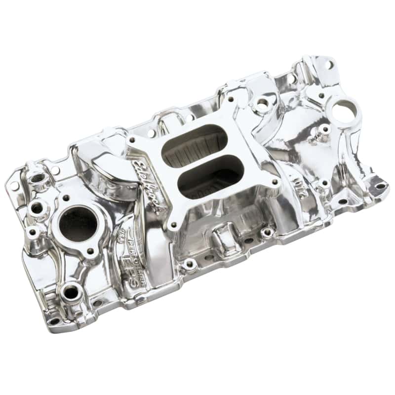 Edelbrock — Edelbrock SBC Performer Eps Polished Manifold
MANIFOLD - view 5