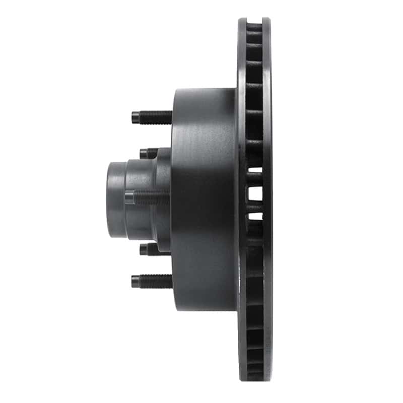 R1 Concepts — R1 94-03 Ford E-150 Club Wagon Front Right Drilled & Slotted Black Brake Rotor
R1 Brake Rotor Drill - view 3