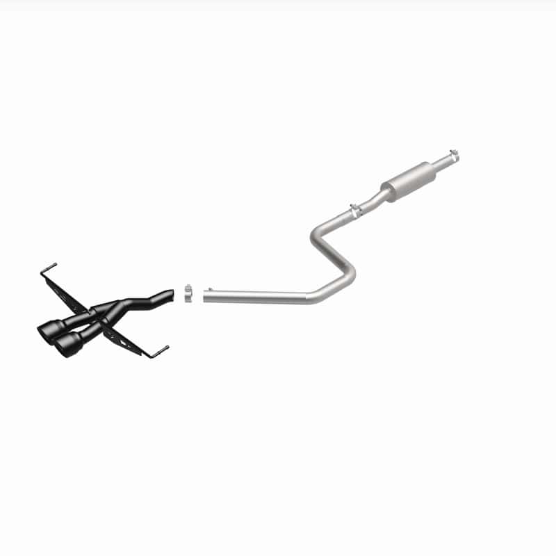Magnaflow — MagnaFlow 2019 Hyundai Veloster 1.6L 2.5in Center Exit Stainless Steel Cat-Back Exhaust w/Blk Tips
Cat-Back - view 7