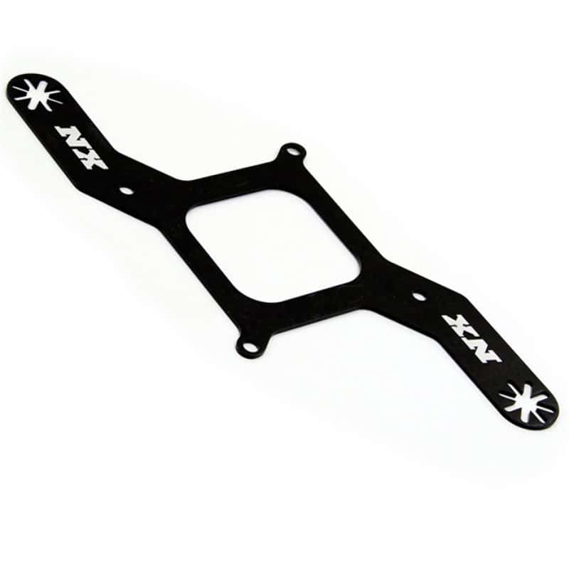 Nitrous Express — Nitrous Express Carb Plate Solenoid Bracket for 4150
Solenoid Bracket
Fuel/N2OSolBrkt - view 1
