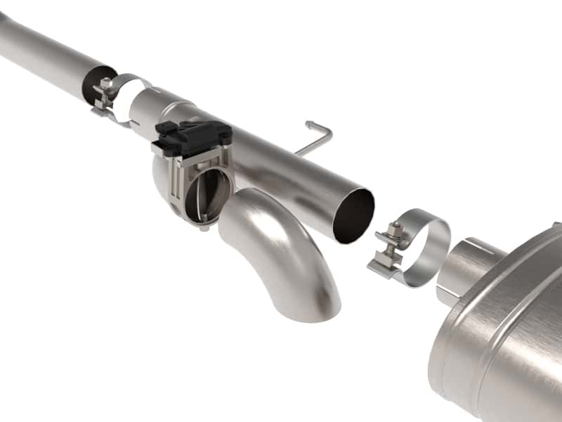 aFe — aFe Gemini XV 3in 304 SS Cat-Back Exhaust 15-20 Ford F-150 V6 2.7L/3.5 w/ Polished Tips
Cat-Back Exhaust - view 2