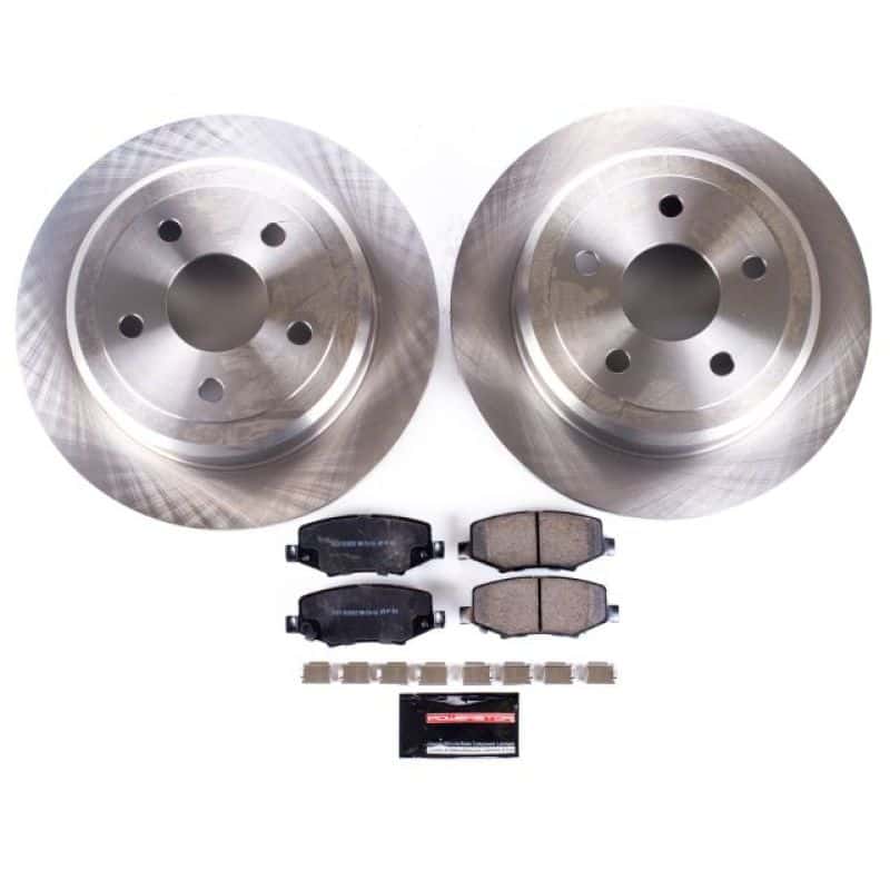 PowerStop — Power Stop 07-17 Jeep Wrangler Rear Autospecialty Brake Kit - view 1