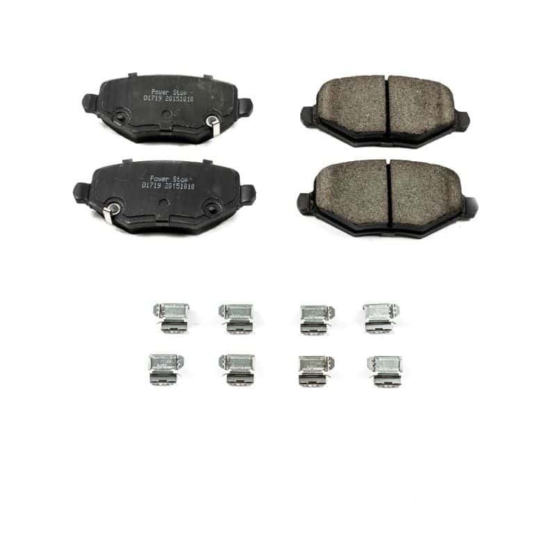 PowerStop — Power Stop 12-16 Chrysler Town & Country Rear Z17 Evolution Ceramic Brake Pads w/Hardware
Z17 Brake Pads - view 1