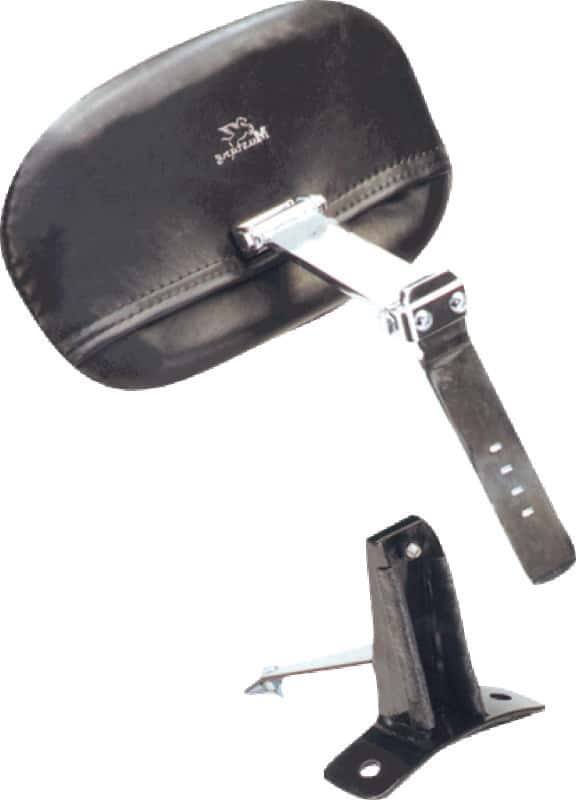 Mustang Motorcycle — Mustang 08-21 Harley FL Touring Driver Backrest Kit - Black - view 3