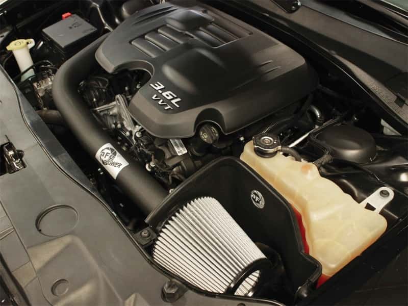 aFe — aFe MagnumFORCE Intakes Stage-2 Pro DRY S 11-13 Dodge Challenger/Charger/Chrysler 300 V6 3.6L (blk)
Magnum FORCE Intake - view 5