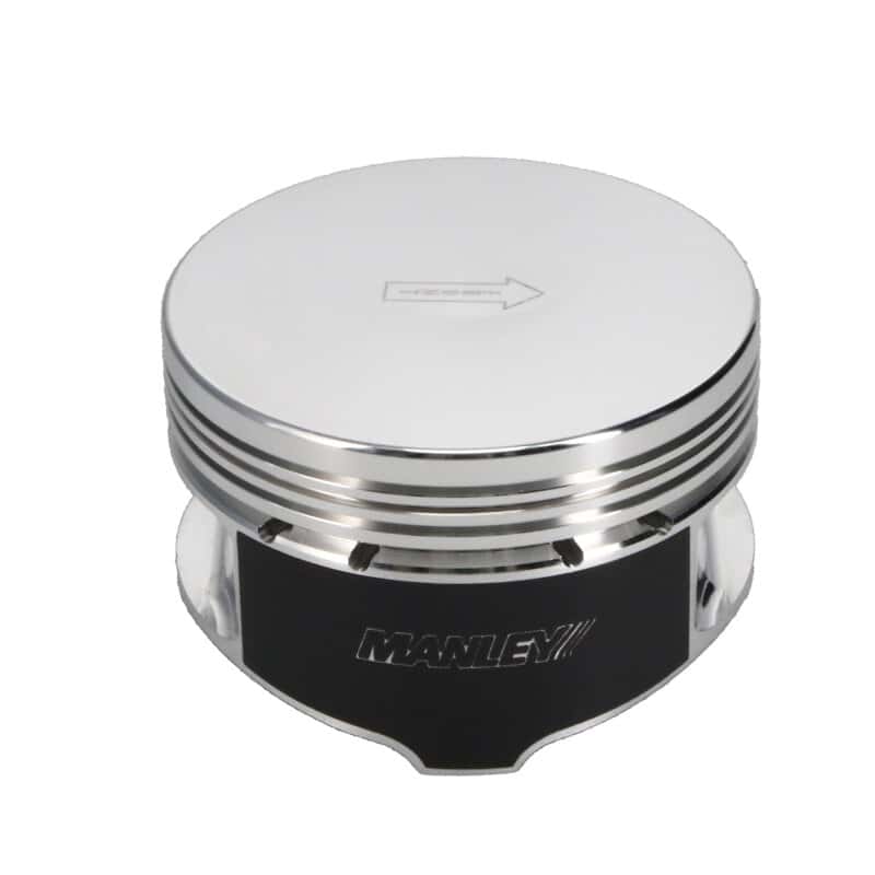 Manley Performance — Manley Ford 4.6L/5.4L (3Valve) Flat Top Forged Aluminum 3.572in Bore 0cc Dome Piston Set
Piston Set - view 7