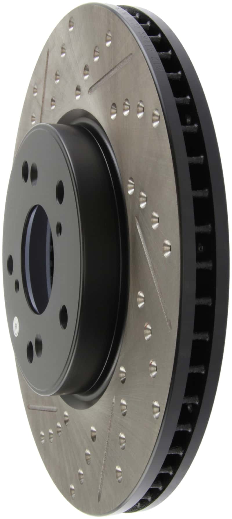 Stoptech — StopTech Slotted & Drilled Sport Brake Rotor Front Right 13 Honda Accord Sport
Slot/Drill Rotor - view 1