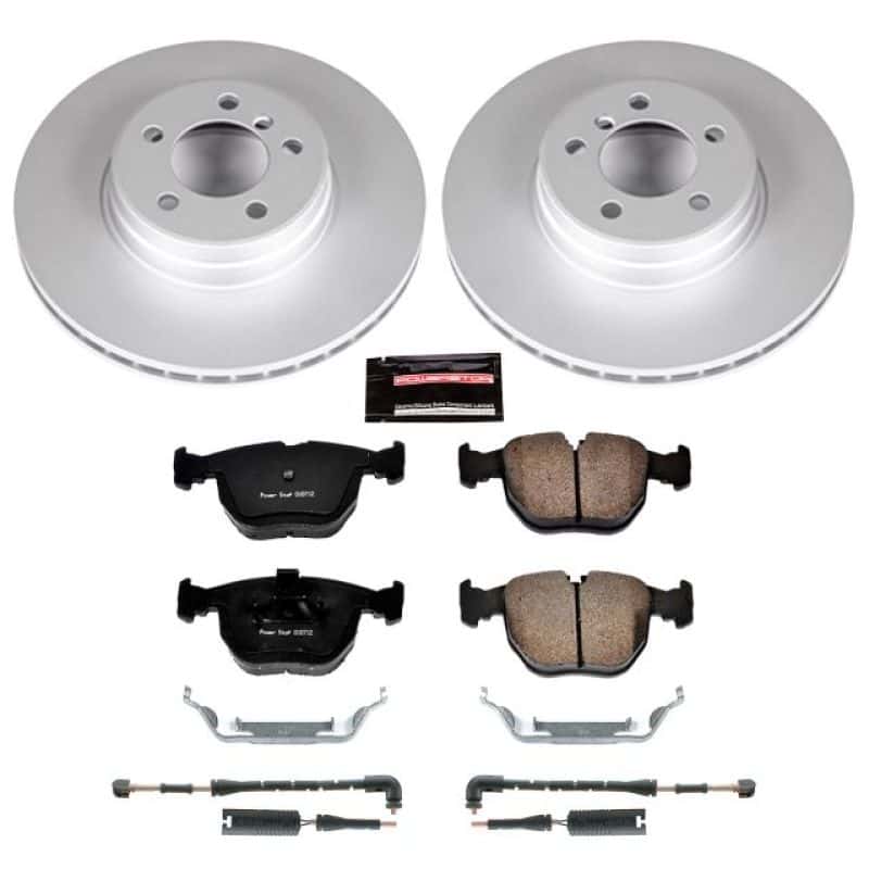 PowerStop — Power Stop 03-05 Land Rover Range Rover Front Z23 Evolution Sport Coated Brake Kit - view 1