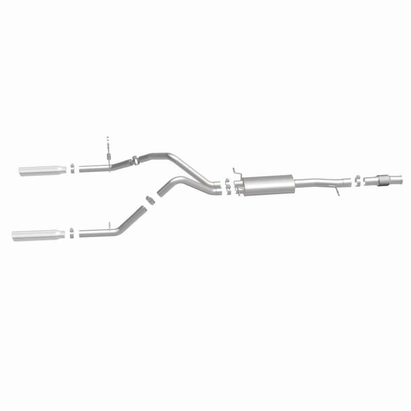 Magnaflow — Magnaflow 14 Chev Silverado V8 5.3L SC Cab Dual Split Rear Exit SS Cat Back Perf Exhaust
Cat-Back - view 27