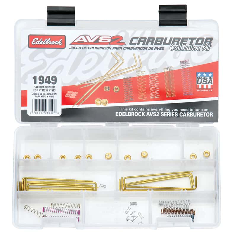 Edelbrock — Edelbrock Calibration Kit for 1912 / 1913
CARB COMPONENTS - view 6