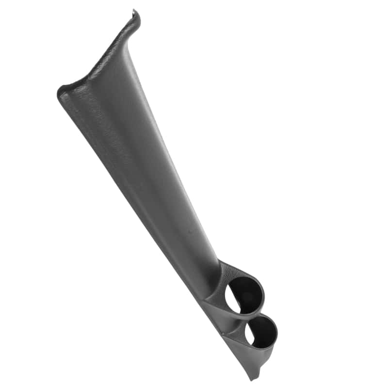 AutoMeter — Autometer 92-95 Honda Civic 2dr/HB 52mm Black Dual Pillar Pod
2-1/16" DL PILLAR, H - view 2