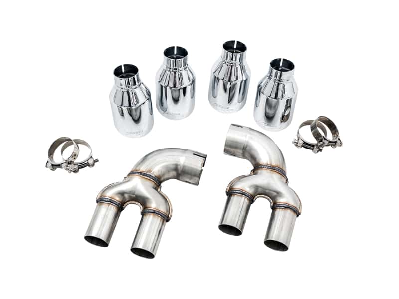 AWE Tuning — AWE Tuning 2019+ BMW M340i (G20) Non-Resonated Touring Edition Exhaust - Quad Chrome Silver Tips
Touring Exhaust - view 5