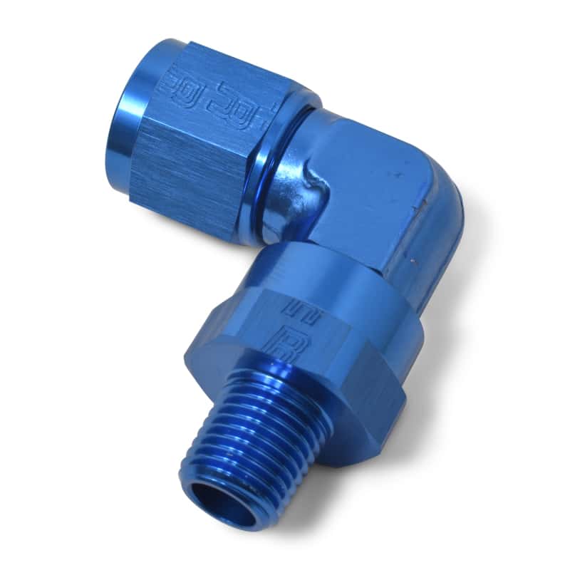 Russell — Russell Performance -12 AN 90 Degree Female to Male 1/2in Swivel NPT Fitting
Adapter Fitting - view 6