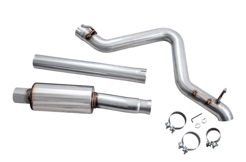 AWE Tuning — AWE Tuning 20-21 Jeep Gladiator JT 3.6L Tread Edition Cat-Back Single Side Exhaust - Diamond Blk Ti
Tread Exhaust - view 2
