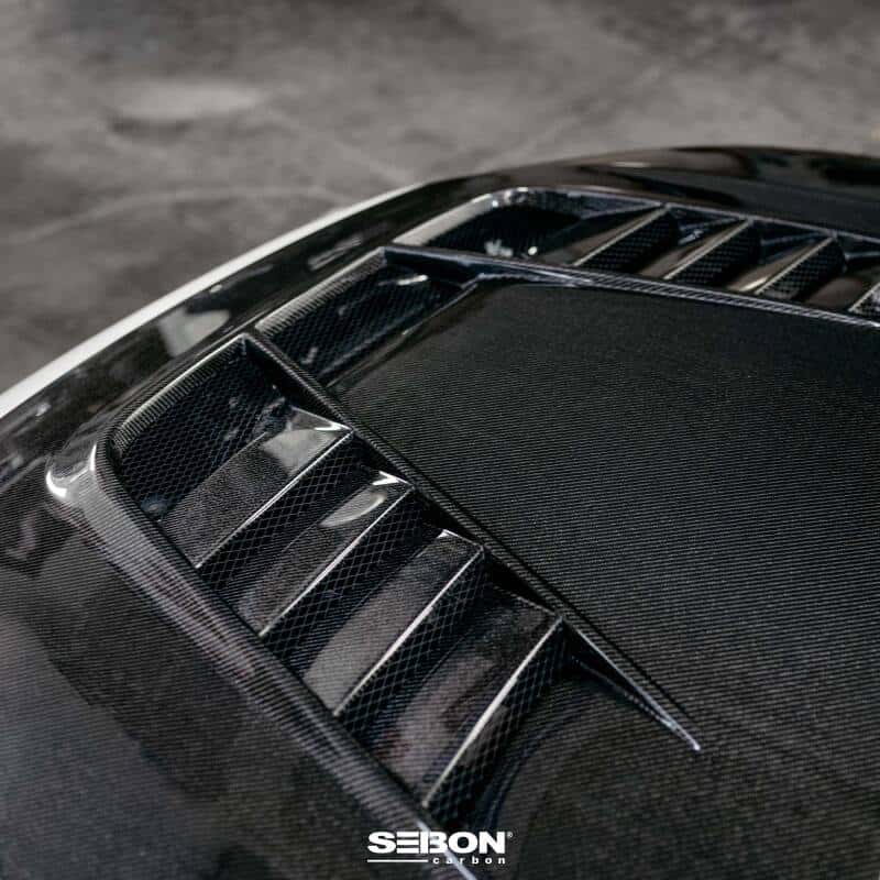 Seibon — Seibon 2023 Honda Civic Type R TV-Styler Double Side Carbon Fiber Hood - view 9