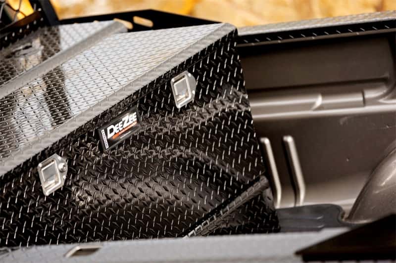Dee Zee — Dee Zee Universal Tanks - Combo Auxiliary Black Tread Aluminum (92 Gal)
ToolBxLqdTrsfTnk - view 9