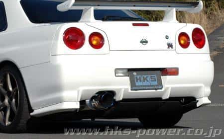 HKS — HKS SUPER TURBO MUFFLER BNR34 RB26DETT - view 5