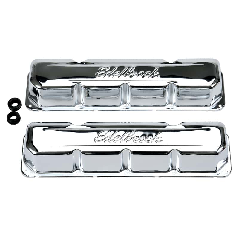 Edelbrock — Edelbrock Valve Cover Signature Series AMC/Jeep 1967-1991 290-401 CI V8 Chrome
CHROME/PRO-FLO - view 3