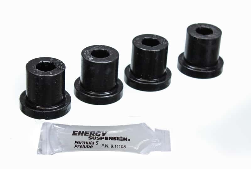 Energy Suspension — Energy Suspension Aftermarket Shackle Set - Black
LeafSpShclBsh - view 2