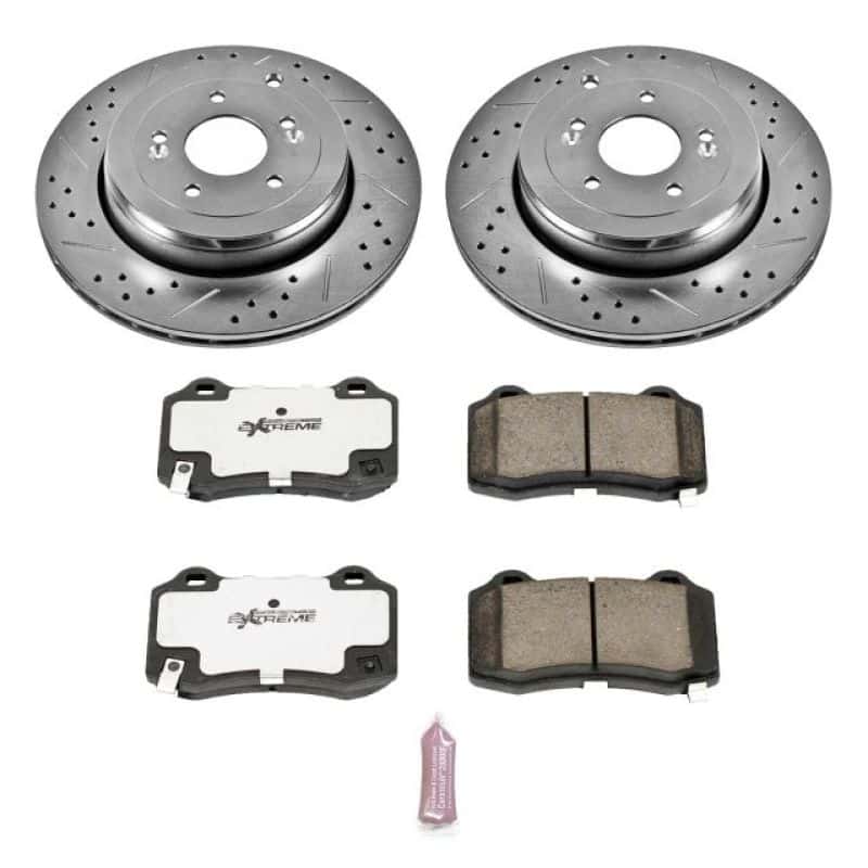 PowerStop — Power Stop 10-16 Hyundai Genesis Coupe Rear Z26 Street Warrior Brake Kit - view 1