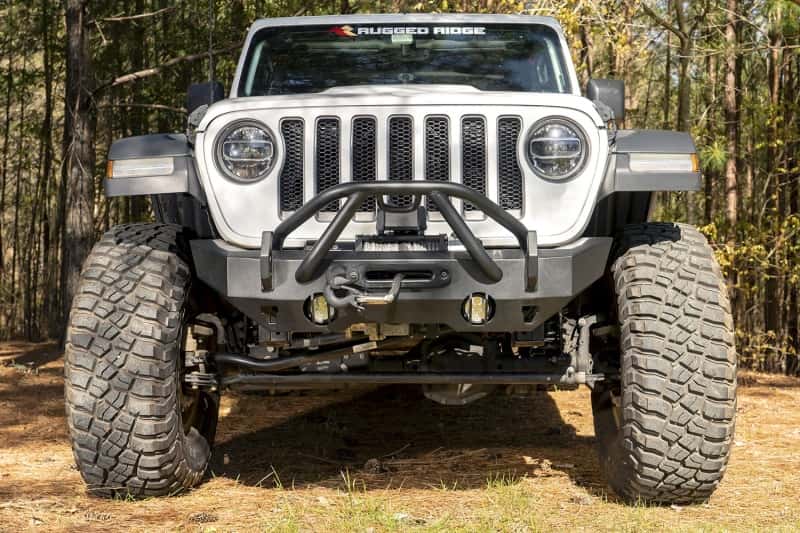 Rugged Ridge — Rugged Ridge HD X-Striker 07-18 Jeep Wrangler JK 18-20 Jeep Wrangler JL
OFFROAD_BUMPERS
Winch Guard - view 2
