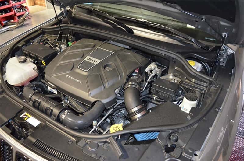 Injen — Injen 14-16 Jeep Grand Cherokee 3.0L V6 Turbo Wrinkle Black Short-Ram Intake w/MR Tech & Heatshield
Short Ram Intake
Air Intake Kit - view 4
