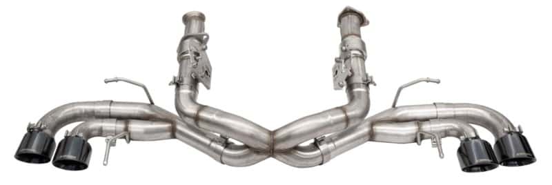 CORSA Performance — Corsa 2020-25 Corvette C8 3in Xtreme Cat-Back Exhaust 4.5in Black Quad Tips - Deletes stock AFMValve
Exhaust - view 2