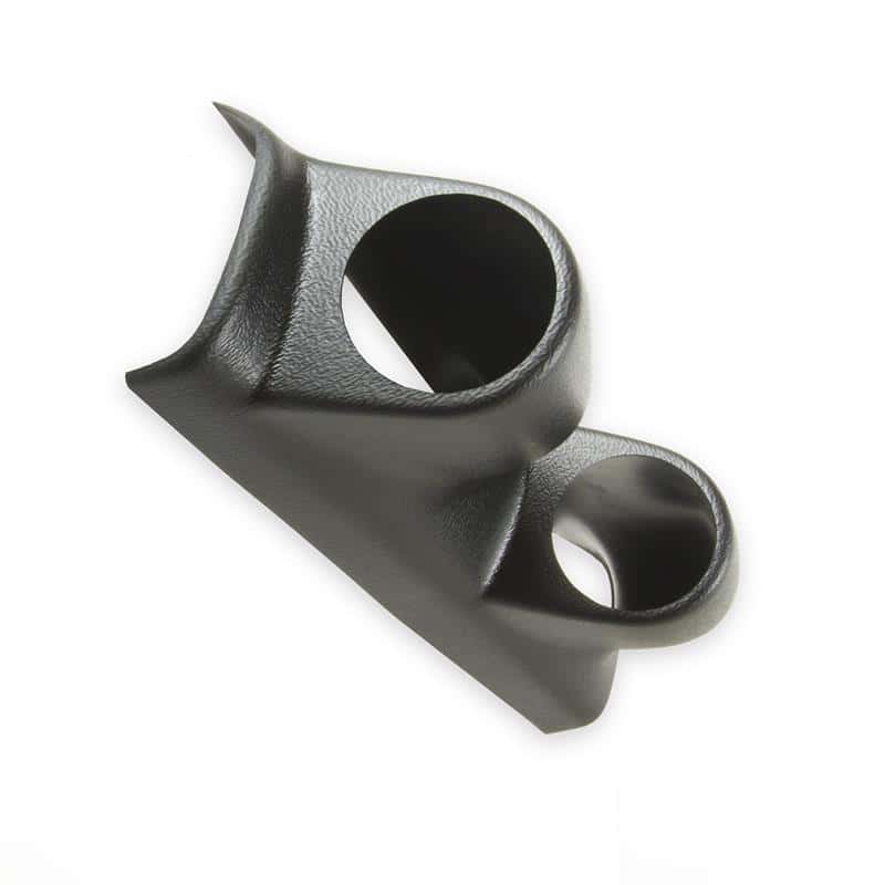 AutoMeter — Autometer 93-98 Toyota Supra Dual 52mm Black Gauge Pod
2-1/16" DUAL POD, TO - view 2