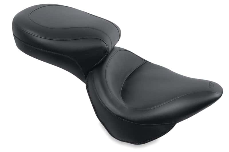 Mustang Motorcycle — Mustang 84-06 Harley Standard Rear Tire Wide Touring 1PC Seat - Black - view 1