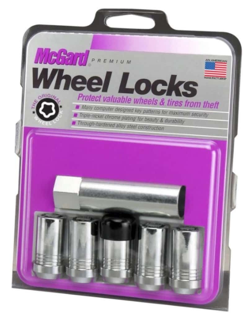 McGard — McGard Wheel Lock Nut Set - 5pk. (Cone Seat Tuner) M14X1.5 / 22mm Hex / 1.648in OAL - Chrome - view 2