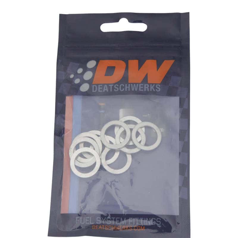 DeatschWerks — DeatschWerks -6 AN Aluminum Crush Washer (Pack of 10) - view 5