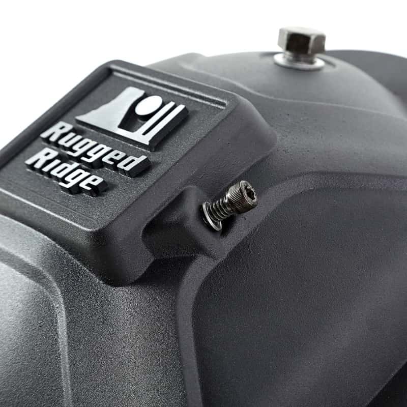 Rugged Ridge — Rugged Ridge Boulder Aluminum Differential Cover Dana 44 Black
Differential Cover - view 4
