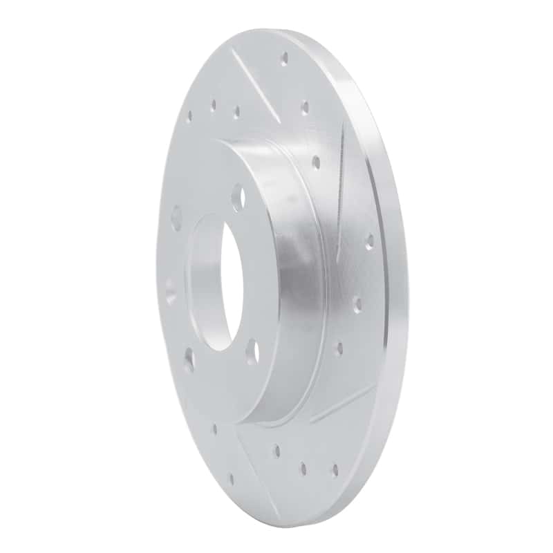 R1 Concepts — R1 73-05 Audi Coupe Front Right Drilled & Slotted Silver Brake Rotor
R1 Brake Rotor Drill - view 2