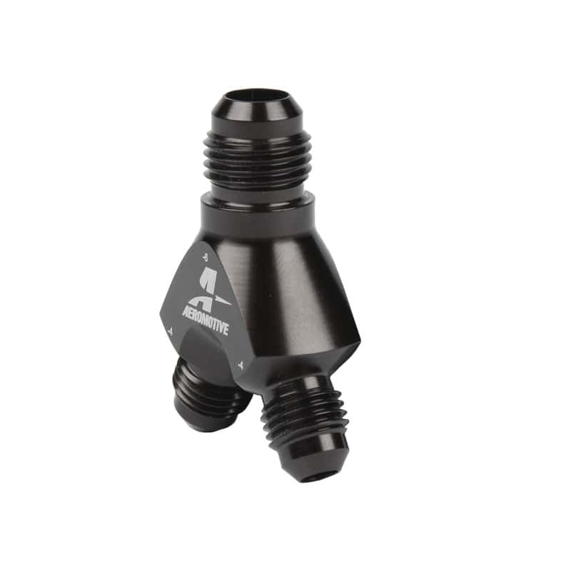 Aeromotive — Aeromotive Y-Block - AN-06 - 2x AN-04
Y-Block - view 3