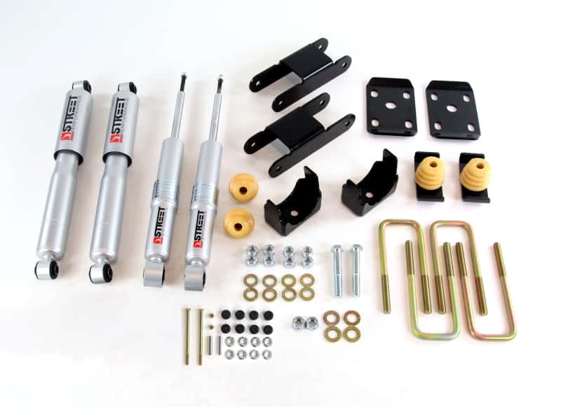 Belltech — Belltech 2015 GM Colorado/Canyon Ext Cab Short Bed Lowering Kit w/ND II Shocks - 0-3in F/4in R Drop
LOWERING KIT - view 2