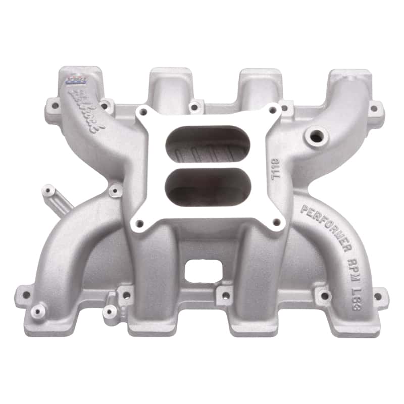 Edelbrock — Edelbrock Manifold Performer RPM GM LS3 Carbureted 4150 Series Flange
MANIFOLD - view 2