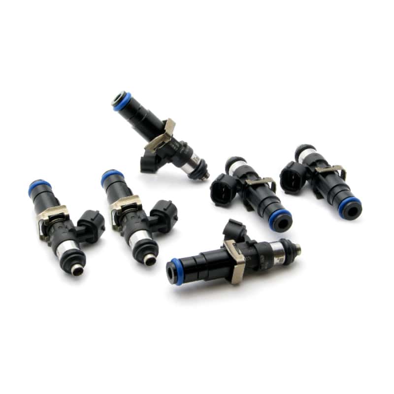 DeatschWerks — DeatschWerks 93-98 Toyota Supra TT 2200cc Injectors for Top Feed Conversion 14mm O-Ring (set of 6) - view 4