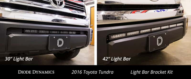 Diode Dynamics — Diode Dynamics 14-21 Toyota Tundra SS30 Stealth Lightbar Kit - Amber Driving - view 4