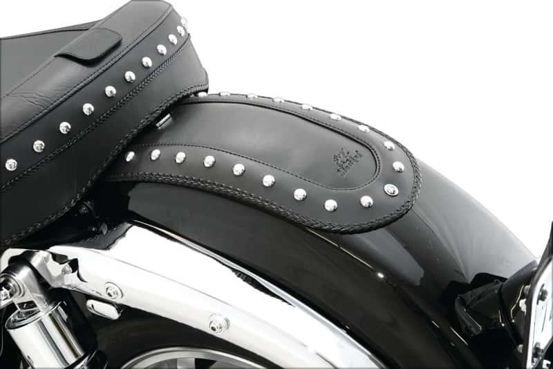 Mustang Motorcycle — Mustang Kawasaki VN1600 Vulcan Fender Bib w/Studs - Black - view 1