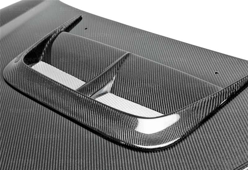Seibon — Seibon 02-03 Subaru WRX CW Carbon Fiber Hood - view 13