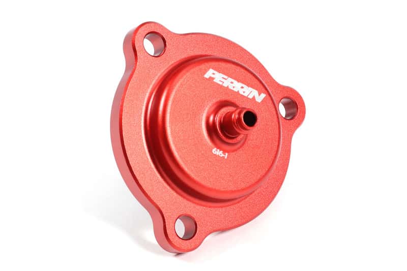 Perrin Performance — PERRIN 22-25 Subaru WRX / 20-25 LGT & OBXT / 19-25 Ascent Diverter Valve - Red - view 2