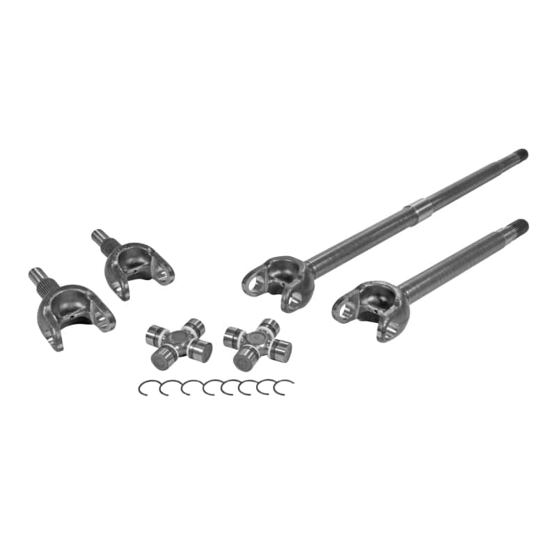 Yukon Gear & Axle — Yukon Gear Front 4340 Chromoly Axle Kit For Jeep JL Dana 30 27 Spline FAD Del. w/1350 (7166) Joints
Axle Kit - Front
Axle Kit-Front - view 2