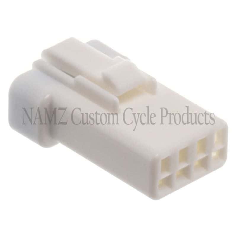 NAMZ — NAMZ JST 4-Position Female Connector Receptacle w/Wire Seal (HD 69200306) - view 1