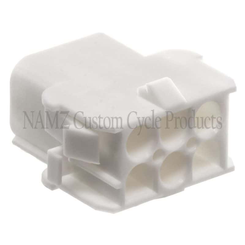NAMZ — NAMZ AMP Mate-N-Lock 6-Position Male Wire Cap Connector w/Wire Seal - view 1