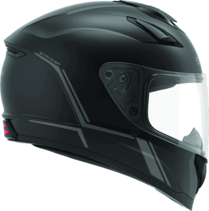 Sena Technologies — Sena Technologies Stryker Bluetooth Helmet w/ Mesh Intercom Matte Black - Large - view 3